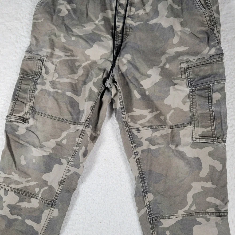 Old Navy Modern Jogger Mens XL Green Camo Built-In Flex Cargo Pants